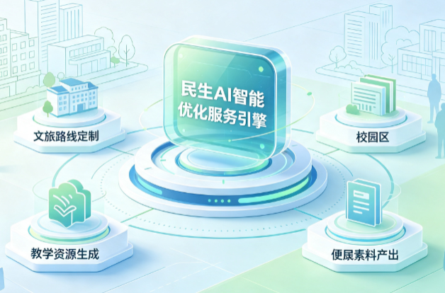 邗江县AI普惠赋能民生服务 智能优化技术升级大众生活服务体验