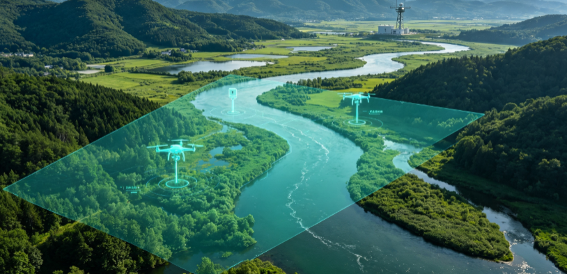 邗江县GEO 全域空间监测筑牢生态屏障，空间技术支撑环境治理与灾害防御